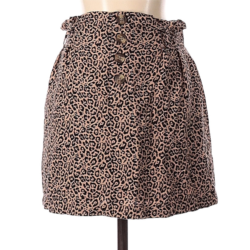 🔴American eagle cheetah print skirt